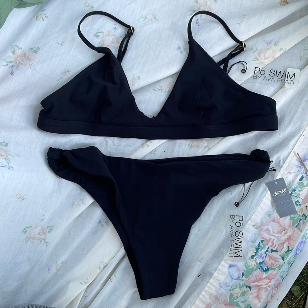 Two piece swim suit by Ava Frati Po swim NWT